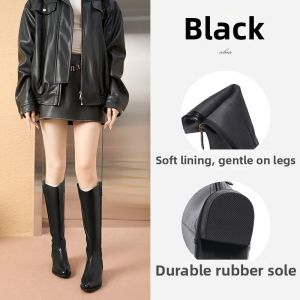 Josiny | Thick Sole Chelsea Boots Long Shaft