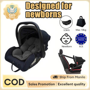 Car Seat for Baby Lightweight 4 in 1 Baby Car Seat Carrier Basket Toddler Car Seat with Net booster seat for kids