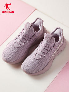 Qiaodan Women's Casual Shoes Soft Bottom Shock Absorbing Racing Wear-resistant New Breathable Sports Sneaker XM4690381