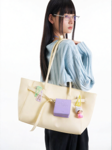 JANDRESS | Túi Xách Đa Dạng Hình Thức Da Mềm Màu Vàng Chick Yellow Heni