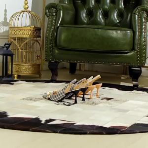 2273716 -3 Korean version high heeled womens shoes with checkered fabric surface shallow cut pointed hollow back strap pearl metal chain single shoe