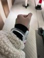 Vòng Tay Đá Mã Não Nhân Tạo Tự Nhiên Màu Trắng Băng Tinh Khiết Màu Vàng Sâm Panh Phẳng Đá Quartz Đá Onyx Trang Sức Thời Trang. 