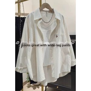 V.C.I | Casual Striped Sun Protection Shirt