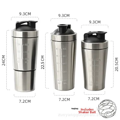 Keluojing | Insulated Stainless Steel Protein Shaker Cup Double Layer