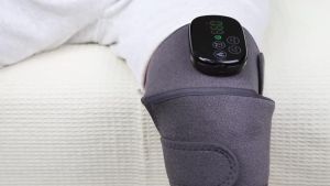 Agdoad | Heated Knee Wrap with Red Light 4 Temp Settings and Timer Cordless 5000mAh Knee Brace for Shoulder Elbow USB-C for Home
