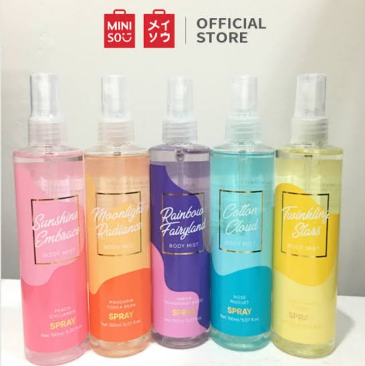 Miniso Body Mist Parfum Pria Wanita Spray Fragrance Original 150ml