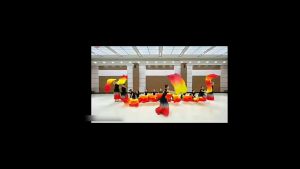 1.8M Belly Dance Fan Gradient Color Bamboo Long Silk Fan Belly Dancing Fan