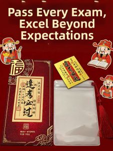 QIFUXING | Flowing Tassel Customizable Red Envelope For Examination Blessings