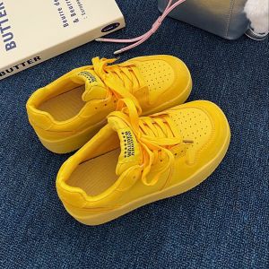 รองเท้าผ้าใบยูนิฟอร์ม Unicity Dopaamine สำหรับผู้หญิง 2025 รองเท้าลำลองพื้นหนาเพื่อความสูงขึ้น รองเท้าลำลองแบบอเนกประสงค์สำหรับนักเรียนมัธยมต้นและมัธยมปลาย