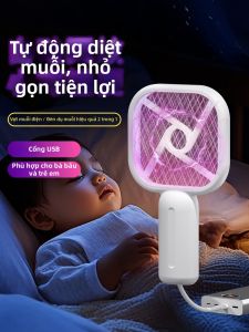 MANJIELI | Portable Mosquito Swatter Electric Fly Killer