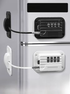 MONLEYTA | Childproof Security Lock for Refrigerator Drawer Cabinet Sliding Door