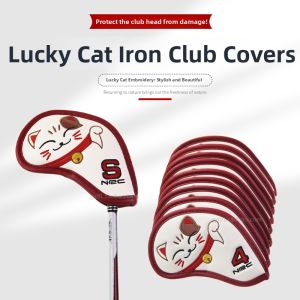 Dominant | Lucky Cat Embroidery Waterproof PU Golf Iron Cover
