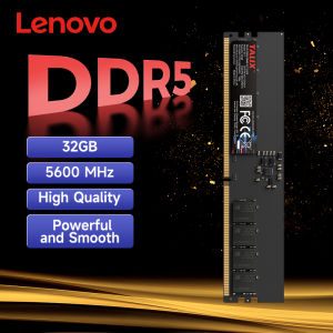 Lenovo | Lenovo TALIX DDR5 RAM 32GB 5600MHz UDIMM Desktop Memory 1.2V PC5-44800 High Performance Gaming RAM Stick Non-ECC for Intel AMD