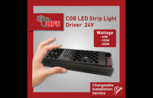 DFS LED 24V 60W 100W 200W  Driver for 24V COB LED Strip Light