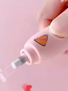 Penghapus Elektrik 2 in 1 Dengan Kipas Pembersih Refill Tambahan Hapus Lebih Bersih Cepat Presisi Untuk Siswa Seni Drafting