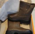 SEPATU SAFETY KERJA PROYEK KRUSHERS BOOT TEXAS BROWN 100%ORIGINAL REALPICT GAN. 