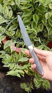 (Chính Hãng) Dao Gọt Trái Cây Hoa Quả Cao Cấp Global 220 mm Nhật Bản