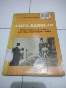 Buku Chuo Sangi In Dewan Pertimbangan Pusat Pada Masa Pendudukan Jepang