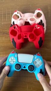 Non-Slip Silicone Soft Protector Sticker Skin For Sony Dualsense 5 PS5 Game Controller Case Thumb Stick Grip Cap Bumper Cover