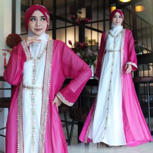 gamis kaftan 5in1 set premium by riska