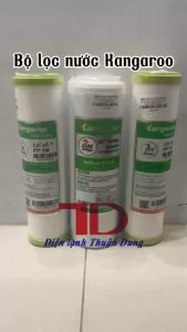 Bộ 3 lõi lọc nước Kangaroo 123 linh kiện thay thế dành cho máy lọc nước RO - Điện Lạnh Thuận Dung