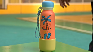 MEECOPA 570ML Cartoon Tumbler Bottle Insulated Tumbler With Straw Portable Aesthetic Stainless Steel Water Cup 水杯保溫杯