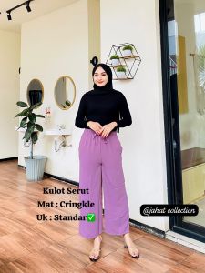 KULOT CELANA POLOS SERUT TALI JUMBO/SETANDAR KRINGKEL