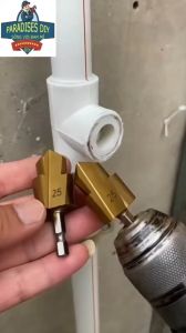 Mũi khoan mở rộng ống nước mũi khoan chuôi lục giác 6.35mm mũi khoan sửa ống nước PPR chuyên dụng