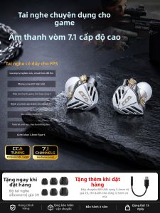 Doubled Dynamic In-ear Gaming Headset 7.1 Channel