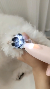 Pet Shaver USB Rechargeable Cat and Dog Pet Foot Hair Trimmer Hair Clipper - Electric Paw Trimmer for Dogs and Cats