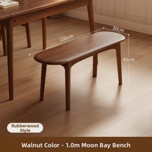 DONGMU | Vintage Style Solid Wood Long Bench