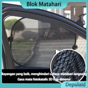 5 Pcs/set Tirai Tabir Surya Mobil Tabir Surya Pelindung Panas Kaca Mobil Sunshade Sunshield Anti UV