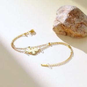 Syria Eagle Hawk Pendant Double Chains Womens Hand Bracelet Stainless Steel Syrian Flag Emblem Jewelry Gift 2026 New Wholesale