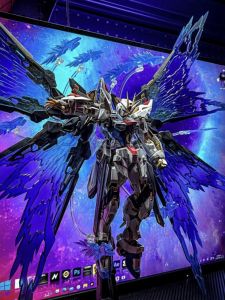 Gundam HG Fate Attack Free Energy Angel Mg Unicorn Red Dragon Heresy Assemble Building Block Model Hand Toy
