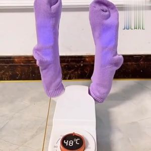 Máy sấy giày tất có tia UV khử trùng máy sấy khô giày có hẹn giờ tự động tắt an toàn công suất 130W