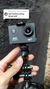 KOGAN Action Camera WIFI Dapat Dikoneksikan HP Action Cam Wifi Kogan 4K Waterproof 30m MicroSD