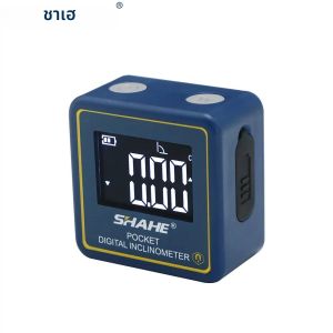 SHAHE แบบพกพา Electronics ระดับดิจิตอลเครื่องวัดมุม Inclinometer มินิดิจิตอลเมตรการวัดมุม Leveling เครื่องมือ
