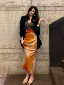 SHANGSHA | Elegant Stylish Sophisticated Floral Print Dress Set
