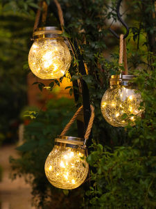 GAOBIGEGE | Waterproof Crack Pot Garden Light Creative Hanging Tree Light
