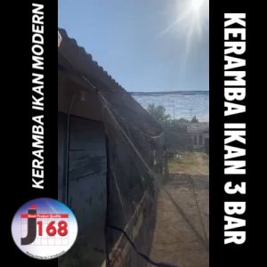 TERBARU Keramba Jaring Ikan Triple Track / Keramba ikan 3 Bar ukuran jumbo 8x8x11