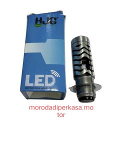 Lampu utama LED H6 merk HJG putih kuning universal semua motor lampu laser H6 HJG super terang universal semua motor Vario beat Scoopy Mio Fino genio PCX nmax Aerox Lexi dll