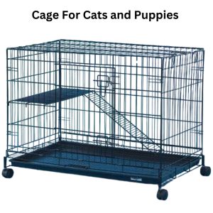 QG Pets Cage Pet for Cat and DogCollapsible Foldable Cage Puppies Kittens Rabbits 76.2*50.8*60cm