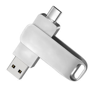Type-C Memoria For Xiaomi 128GB High Speed WaterProof 64GB USB 2.0 Flash Drives U Disk 32GB Metal Pendrive USB Stick USB Drives