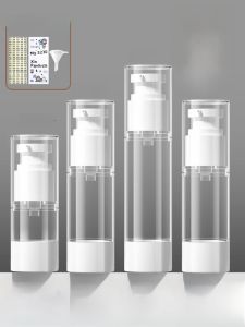Travel Size Sample Bottle Vacuum Spray Press Type Cosmetic Skin Care Product Empty Bottle for Personal Hygiene And Cleaning