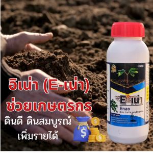 ชุดอีเน่า(E-เน่า6ขวด แถมฮิวมิค1ขวด ปราบมาร1ซอง)ปรับดินบำรุงดิน ด้วยจุลินทรีย์ธรรมชาติ