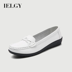 IELGY 2025รองเท้าโลฟเฟอร์พยาบาลรองเท้าแตะลำลองใหม่ฤดูใบไม้ร่วง