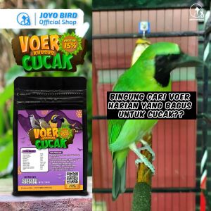 MAKANAN BURUNG CUCAK | VOER BURUNG CUCAK | VOER HARIAN | VOER NUTRISI KOMPLIT VOER CUCAK PROTEIN 15%  150GR