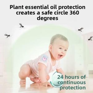 MONLEYTA | Portable Mosquito Repellent Patches Essential Oil Plant-Based Adult Pregnant Women Children Baby Outdoor Use Safe And Effective