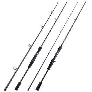 Tongkat Pancing Joran Lepar Putar 2 Bagian 1.8M & 2.1M