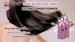 DẦU XẢ PHỤC HỒI HƯ TỔN SALON LINK EXTRA CONDITIONER (CHAI 1 LÍT)